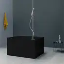 Nic-Design Ванна зі штучного каменю Nic Design Tub 100х100х60h см, Antracite матовий (014234013)