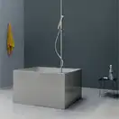 Nic-Design Ванна зі штучного каменю Nic Design Tub 100х100х60h см, Cemento матовий (014234047)