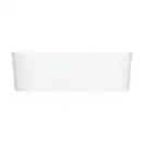 ванна кам'яна Omnires Ovo 160x75 овальна white (OVOWWBP)