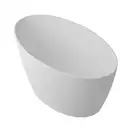 ванна із штучного каменю Omnires Siena 160x80 прямокутна white (SIENAWWBP)
