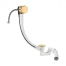 сифон для ванны Omnires CGS gold (TK132-PLUS-3.04+64-SGL)