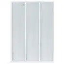 Штора на ванну Qtap Gemini WHI40114RP4 стекло Pear 4 мм, 100x140 см (GEMWHI40114RP4)