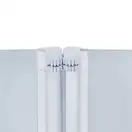 Штора на ванну Qtap Gemini WHI40114RP6 стекло Pear 6 мм, 100x140 см (GEMWHI40114RP6)