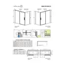 Стінка для ванни нерухома Idea Black PN S 80 L, RADAWAY (10005080-54-01L)