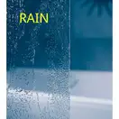 Шторка для ванни двохелементна VSK2 ROSA II 170 R Rain, RAVAK (76PB010041)