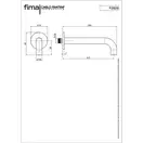 Fima Carlo Вилив Wellness Black matt (F2929NS), Fima