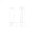 настінний вилив Omnires Fresh chrome (WDFRESHCR)