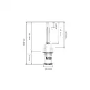 Букса, вентиль прихованого монтажу Grohe (45869000)