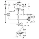 Grohe BauLoop New Змішувач для біде, хром (23338001)