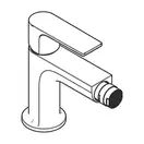 Смеситель для биде Hansgrohe Rebris E (цвет - чёрный матовый), с металлическим донным клапаном 72213670