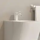 змішувач для біде Omnires Parma chrome/white (PM7420CRB)