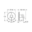Смеситель для душа Grohe Essence (24057DL1) фото 2 Aquada.com.ua