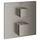 Термостат для душа с переключатилем на 1 положение Grohe Grohtherm Cube (цвет - тёмный графит, матовый) (24153AL0) фото 1 Aquada.com.ua