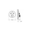 Термостат для ванни прихованого монтажу Grohe Grohtherm SmartControl, золото (29119GL0)