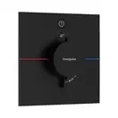 Термостат на 1 потребитель Hansgrohe ShowerSelect Comfort E (цвет - чёрный матовый) 15571670