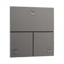 HANSGROHE ShowerSelect Comfort E Вентиль на 3 споживачі, матовий чорний хром (15573340)