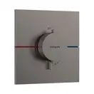 Термостат на 1 потребитель Hansgrohe ShowerSelect Comfort E (цвет - матовый чёрный хром) 15574340