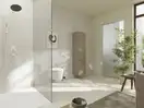 Термостат на 2 потребителя со встроенной защитной комбинацией EN 1717 Hansgrohe ShowerSelect Comfort E (цвет - белый матовый) 15578700
