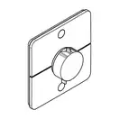 Термостат на 2 потребителя со встроенной защитной комбинацией EN 1717 Hansgrohe ShowerSelect Comfort (цвет - матовый чёрный хром) 15586340