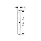 Hansgrohe ShowerSelect Comfort Q Вентиль на 3 споживачі, хром (15587000)