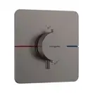 Термостат на 1 потребитель Hansgrohe ShowerSelect Comfort Q (цвет - матовый чёрный хром) 15588340