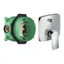 Змішувач для ванни Hansgrohe Metris, з інсталяційних блоком (31454000/01800180) (31454000_01800180)