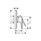 Hansgrohe Talis E Змішувач для душу, Brushed Bronze (71765140)