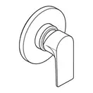 Смеситель для душа скрытого монтажа Hansgrohe Rebris E (цвет - хром) 72659000