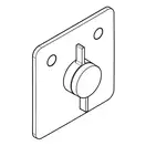 HANSGROHE DuoTurn Q Смеситель скрытый, шлифованная бронза (75414140)