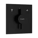 Hansgrohe DuoTurn E Смеситель скрытый, черный матовый (75417670)