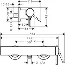 Hansgrohe Finoris Змішувач для душу, хром (76620000)