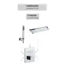 Paffoni Compact Box Термостат для душу, хром (CPT519CR)