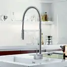 Змішувач для кухні Axor Starck 240 Semi-Pro, сталевий (10820800)