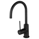 Смеситель для кухни Corsan LUGO BLACK MATT черный з подвижным носиком (CMB7522BL)
