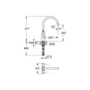 Змішувач для кухні Grohe Ambi (30189000)