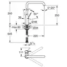 Змішувач для кухні Grohe Essence New одноважільний, Brushed Warm Sunset (30269DL0)
