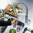 Кухонний змішувач сенсорний для мийки GROHE К7 FootControl (30312DC0)