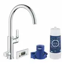 Комплект змішувача для кухні із фільтром Grohe Blue Pure (30383000)