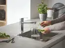 Змішувач для кухні Grohe Eurosmart New (30463000)