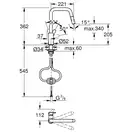 Grohe Eurosmart Смеситель для кухни, хром (30619000)