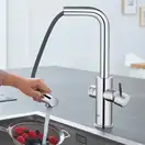 Система фільтрів для питної води зі змішувачем Grohe Blue Home Connected (31539000)