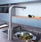 Змішувач для кухні з висувним виливом Grohe Minta SmartControl (31613DC0)