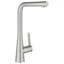 Кухонний змішувач Grohe Zedra, сталь (32553DC2)