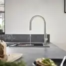 Кухонний змішувач Hansgrohe Talis 210 1jet з витяжним виливом, хром (72802000)