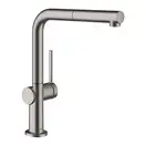 Hansgrohe Talis M54 210 Смеситель кухни, черный хром (72808340)