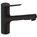Hansgrohe Zesis M33 150 Смеситель для кухни, Matt Black (74800670)