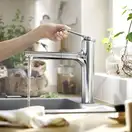 Hansgrohe Zesis M33 160 Смеситель для кухни, хром (74801000)