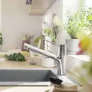 Hansgrohe Zesis M33 Смеситель для кухни, хром (74803000)