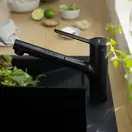 Hansgrohe Zesis M33 Смеситель для кухни, черный матовый (74803670)