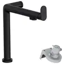 Hansgrohe Aqittura M91 Смеситель для кухни, черный (76804670)